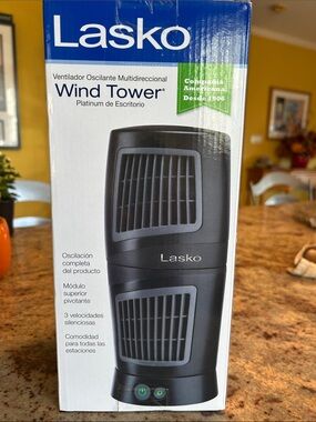 Portable Personal Fan Heater - Black